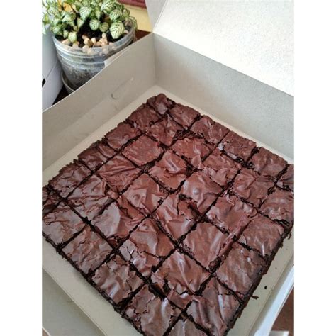 Brownies Kedut 8x8 Fudgy And Chewy Shopee Malaysia