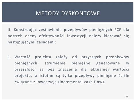 Ocena Projekt W Inwestycyjnych Ppt Pobierz