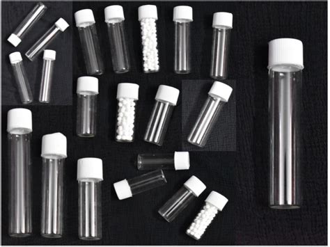 Transparent One Dram Homeopathic Glass Vials For Storing Pills