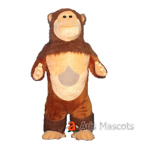 Inflatable Gorilla Costume Adult Full Body Blow Up Suit For Marketing