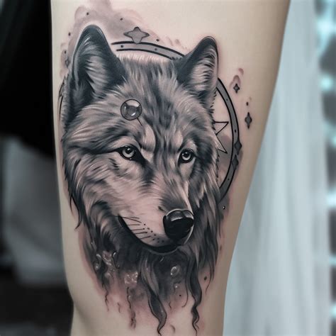 70 Wolf And Moon Tattoo Ideas - TattooClue.com