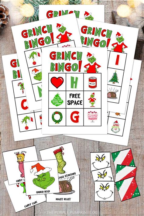 Grinch Bingo Bingo Cards The Grinch Pictures Grinch🥒 Transforme Seu