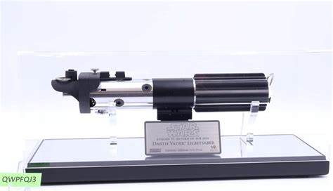 Darth Vader Lightsaber Artist Proof Star Wars Rotj Master Replicas