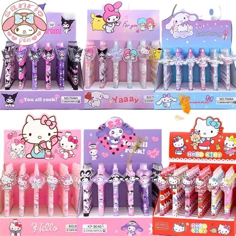 Sanrio St Cke Dr Cken Gel Stift Cartoon Kuromi Cinna Moroll Hallo