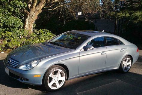 2007 Mercedes Benz Cls550 4 Door Coupe Front 34 133550