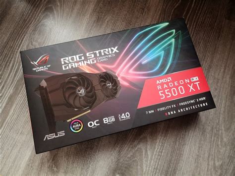 Asus Rog Strix Radeon Rx 5500 Xt Ekran Kartı Incelemesi