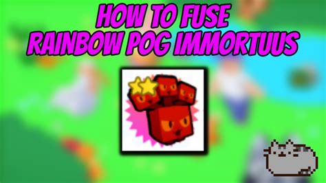 Cheap And Easy Fusing Method How To Fuse Rainbow Pog Immortuus In Pet