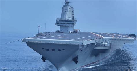 Chinas First Electromagnetic Catapult Aircraft Carrier Fujian Completed Its First Sea Trials