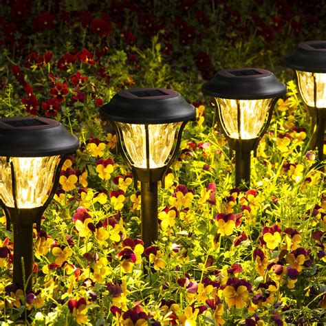 Buy GIGALUMI Solar Garden Lights 6 Pack Solar Yard Lights Bright