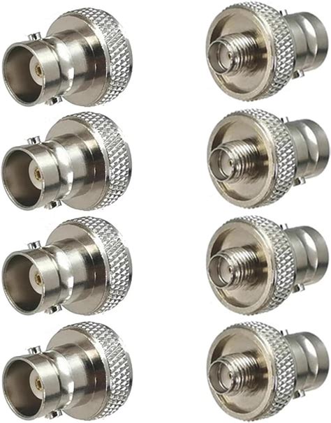 Tjmd Sma To Bnc Kits 3 Sets Rf Coaxial Adapter Male Female Coax Connector 12 Pcs