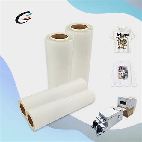 Double Side Film Dtf Roll To Rolls Cm For Dtf Printer Transfer