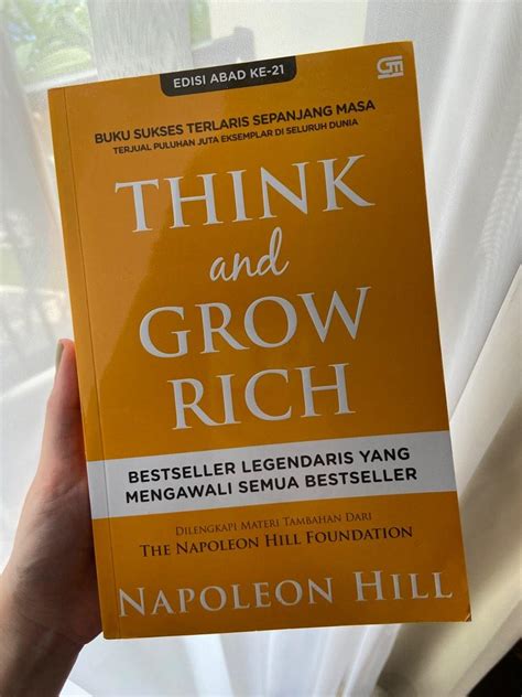 Buku Think And Grow Rich By Napoleon Hill 100 Original Gramedia