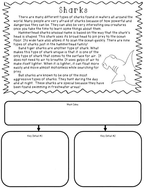 A Great Way To Teach Determining Main Idea And Locating Key Details