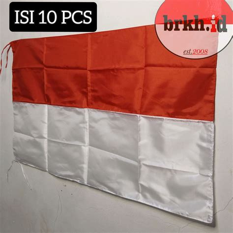 Jual Bendera Merah Putih Kecil Isi 10 Pcs Di Seller Berkah Bendera