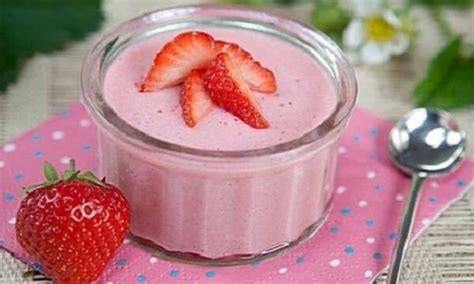 Mousse De Morango Como Fazer