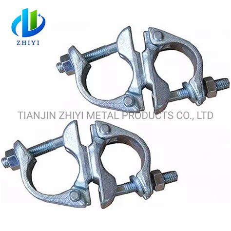 Galvanized Steel Pipe Clamp Scaffolding 90 Degree Scaffolding Clamp