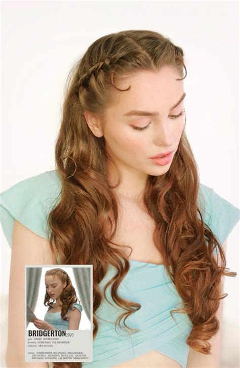 Daphne Bridgerton Braided Hairstyle In Hair Styles Hair