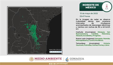 Conagua Clima On Twitter En La Imagen De Radar Se Observa Nubosidad