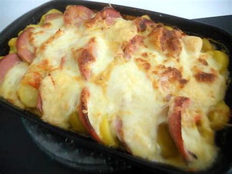 Recette De Gratin Pomme De Terre Cervelas Mozarella