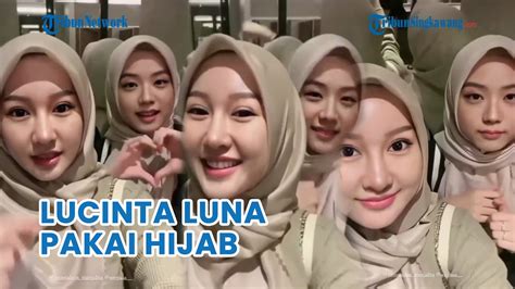 Lucinta Luna Pakai Hijab Bareng Jisoo Blackpink Bikin Heboh YouTube