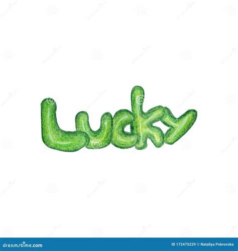 Word Lucky Acre Logo Design Template Cartoon Vector