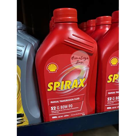 Jual Oli Gear Shell Spirax S2 80W 90 Transmisi Manual Gardan 1 LT