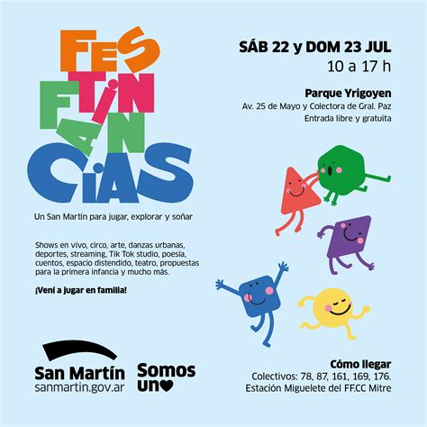 Gran Festival Para Las Infancias En El Nuevo Parque Yrigoyen