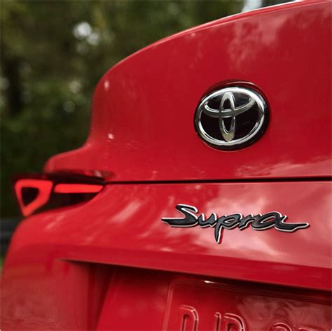 New Toyota Supra Gets Racetrack-Inspired Logo Design - Logo-Designer.co