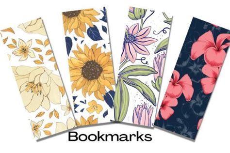 Tropical Boho Bookmark Set 1 Graphic By Neel Artistry Creative Fabrica