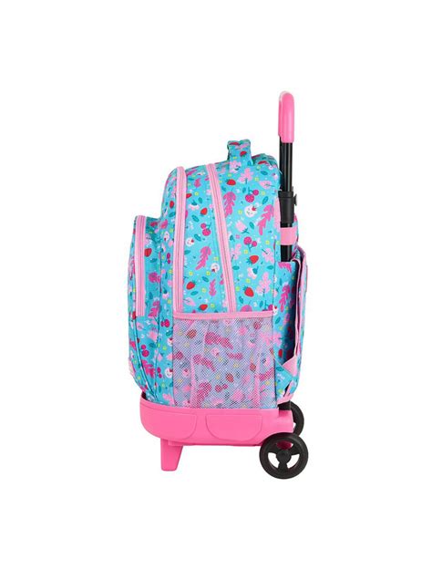 Trolley Mochila Escolar Compacto Ext Cm Blackfit Cat Forest Loja