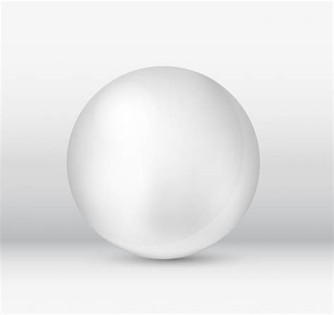 Premium Vector Isolated Ball On A White Background