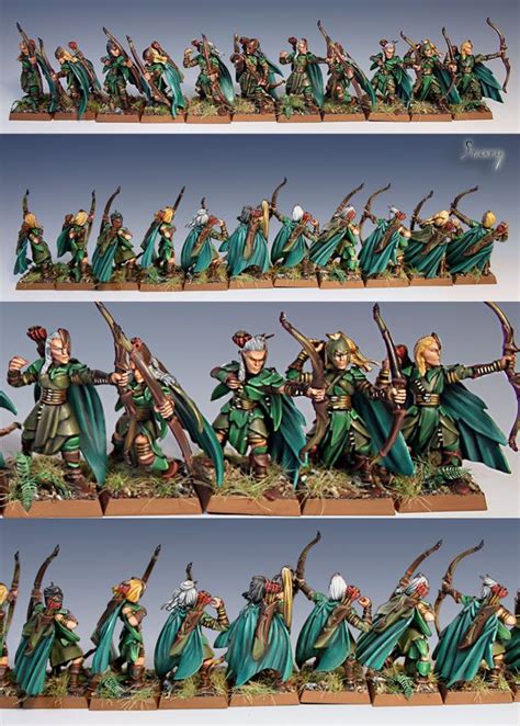 Warhammer Wood Elves Glade Guard New Warhammer Fantasy Battle Wfb