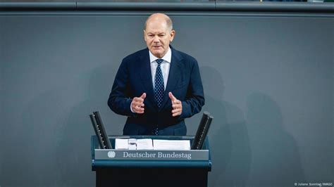 Germany Scholz Urges Cooperation Ahead Of Snap Elections