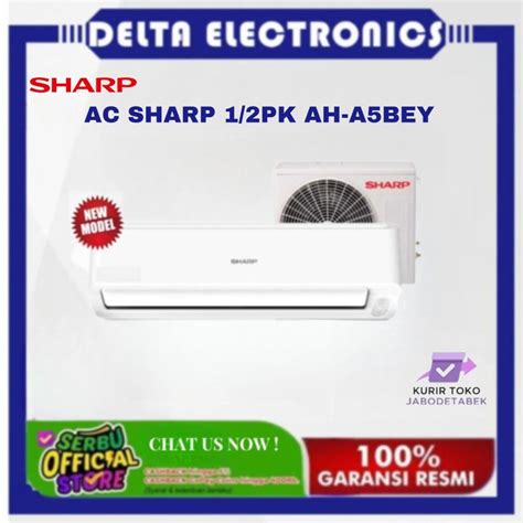 Jual AC Sharp AH A5BEY 1 2 PK 5 BEY AC Split 1 2 PK Standard Unit