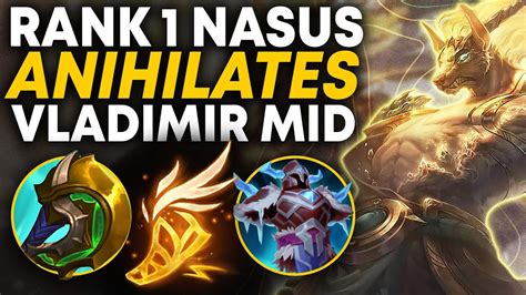 Fimbulwinter Is Op Best Nasus Build Season Vs Vladimir Mid