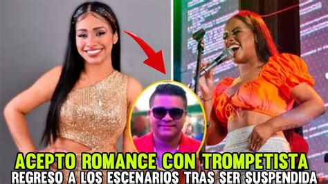 VANINA RANILLA CANTANTE DE LOS CLAVELES DE LA CUMBIA RECONOCE ROMANCE