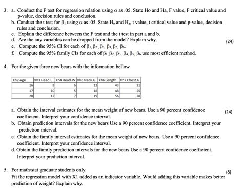 Solved Using Minitab To Answer The Question Dataset X1 Sex