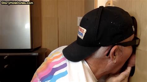 Gloryhole Amateur DILF Deepthroating And Tugging Cock BoyFriendTV