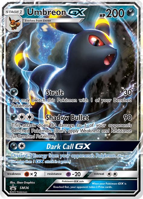 Umbreon Gx Sm Black Star Promos Pokemon Card Pikawiz