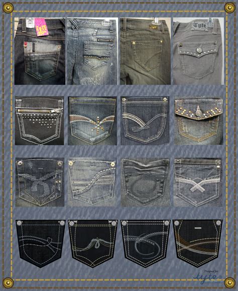 Denim Jeans Pocket Designs