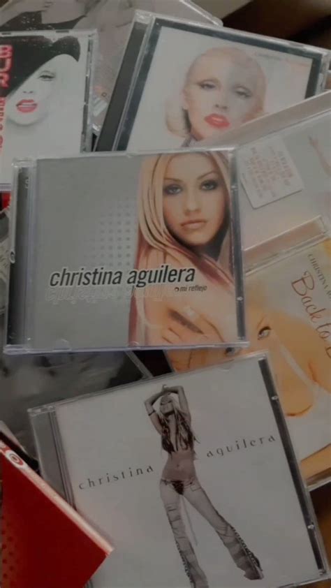 Christina Aguilera Fans On Twitter A Fan Unboxes The CD Of Aguilera