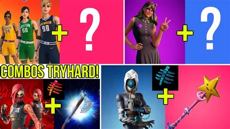 20 COMBOS TRYHARD que você PRECISA TER no Fortnite Melhores combos