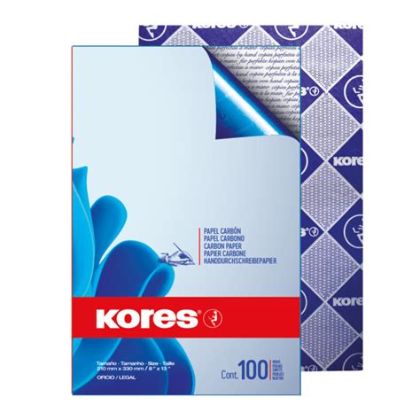 Kores Kores Carbon Paper Blue And Black