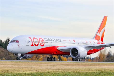 Qantas Unveils Special 100th Anniversary Livery On New 787 54 OFF