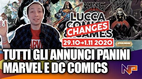 Tutti Gli Annunci Panini Marvel E Dc Comics Lucca Changes Nerdpool