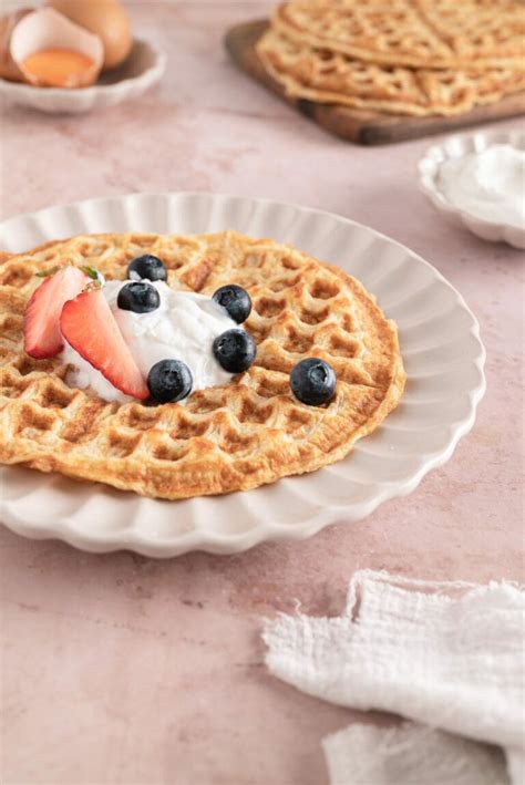 Egg Waffles Recipe Food Faith Fitness