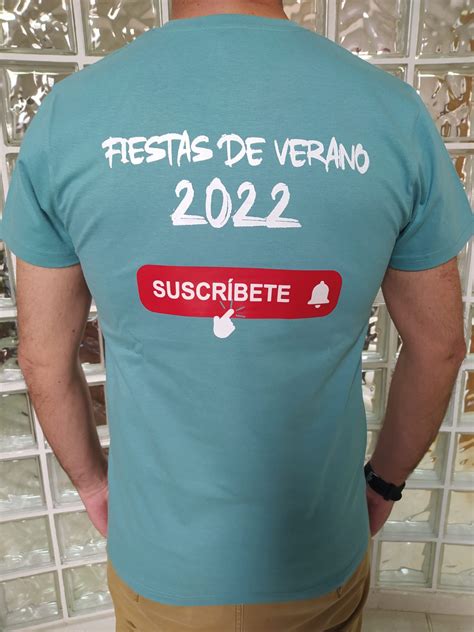 Venta De Camiseta Fiestas De Verano