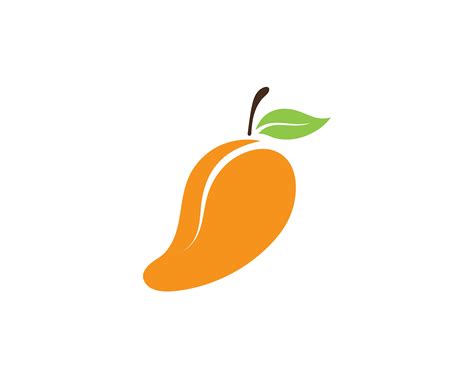 Mango In Flat Style Mango Vector Logo Mango 586109 Vector Art At Vecteezy