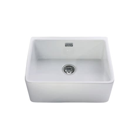 Rak Gourmet 2 Ceramic Fireclay Large Belfast Kitchen Sink With Waste