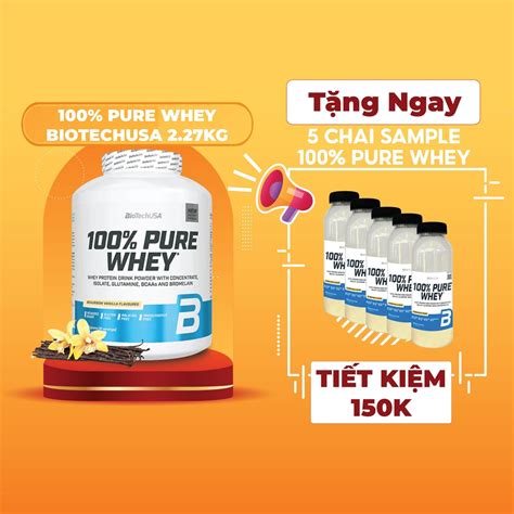 Sữa Tăng Cơ 100 Pure Whey Biotechusa 2 27kg